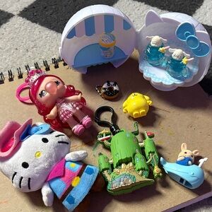 Keychain, Bag charm, Trinket bundle